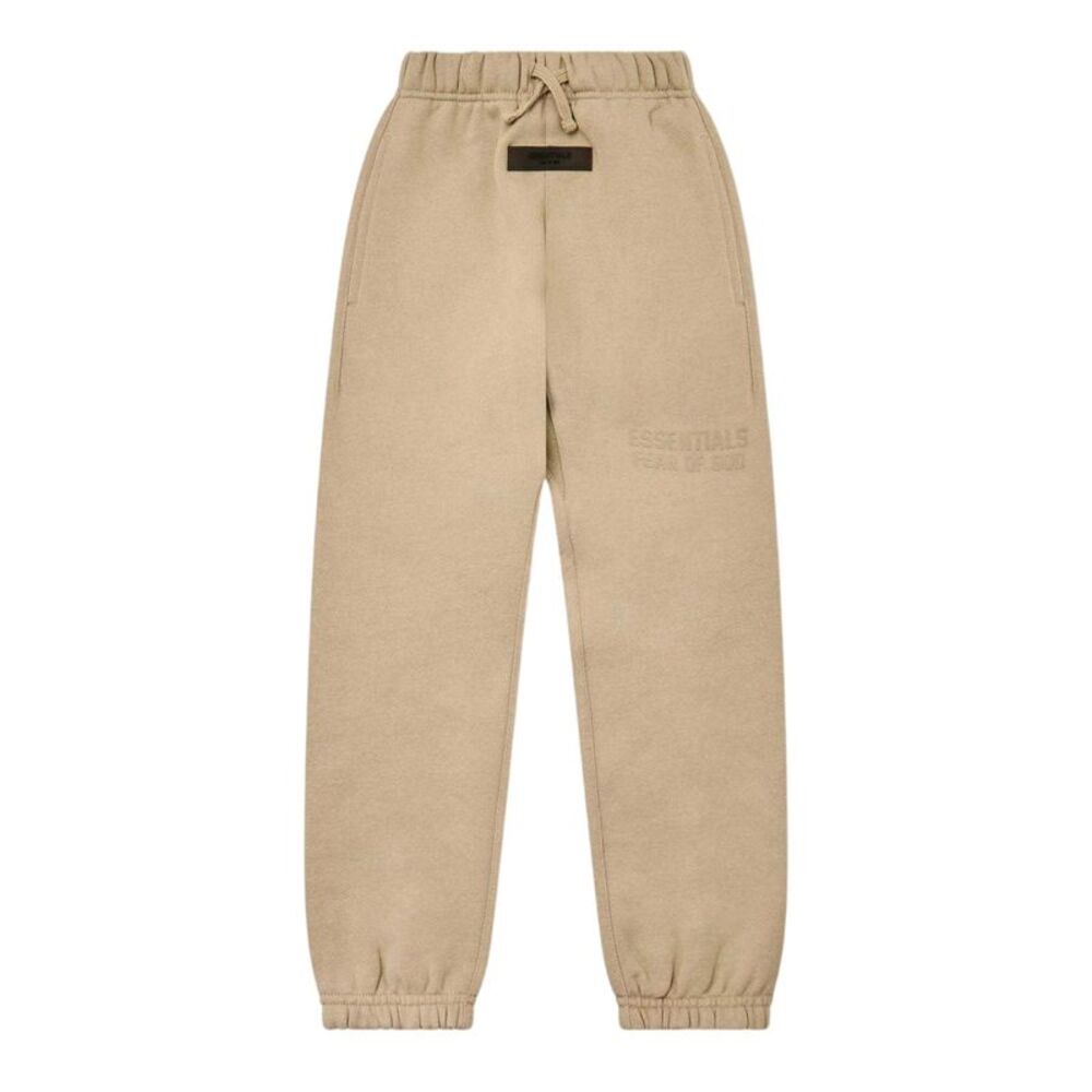 Fear Of God Essentials Childrens/Kids Fleece Relaxed Fit Sweatpants / Smoke